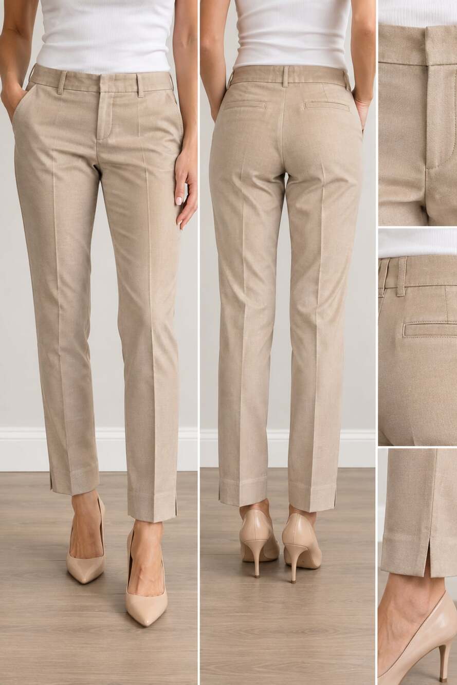 NWOT Banana Republic Sloan Pants Size 0 in Khaki Brown